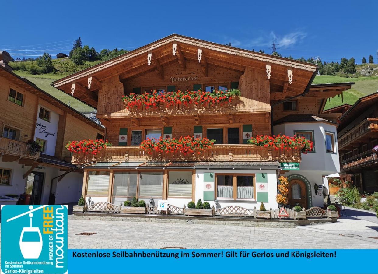 Petererhof Otel Gerlos Dış mekan fotoğraf